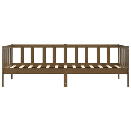 Day Bed | Honey brown | Solid pine wood | 90 x 200 cm