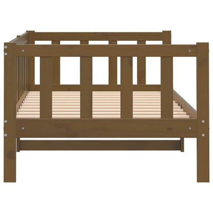Day Bed | Honey brown | Solid pine wood | 90 x 200 cm