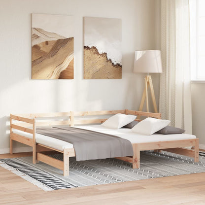 Pull-out Day Bed without Mattress 2x(90x200)cm