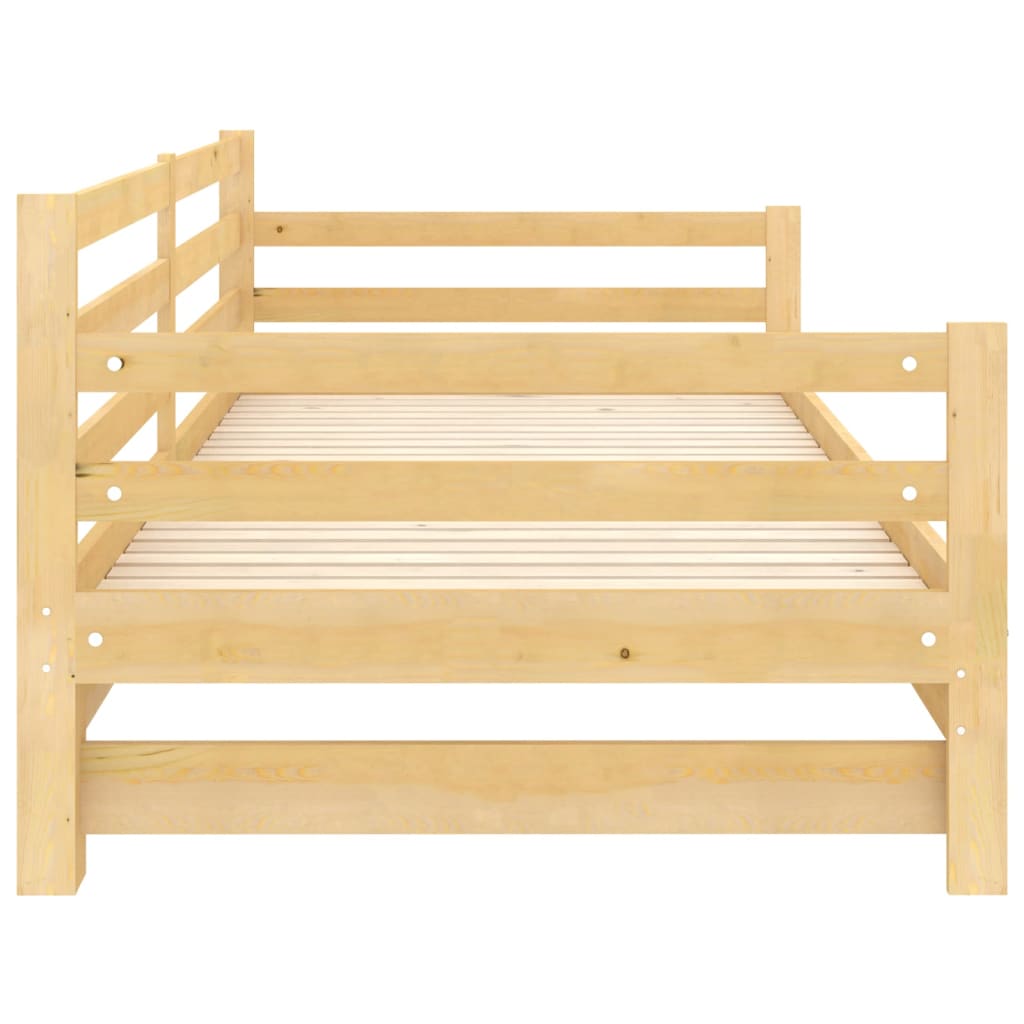 Pull-out Day Bed without Mattress 2x(90x200)cm