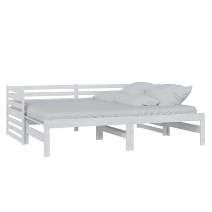Day Bed | White | Solid pine wood | 2x