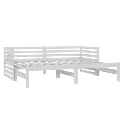 Day Bed | White | Solid pine wood | 2x