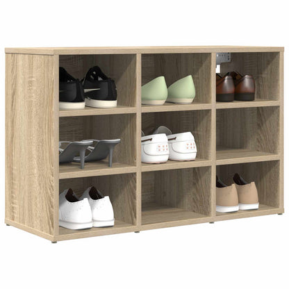 Shoe Cabinet Sonoma Oak 77.5 x 30 x 51 cm Engineered Wood