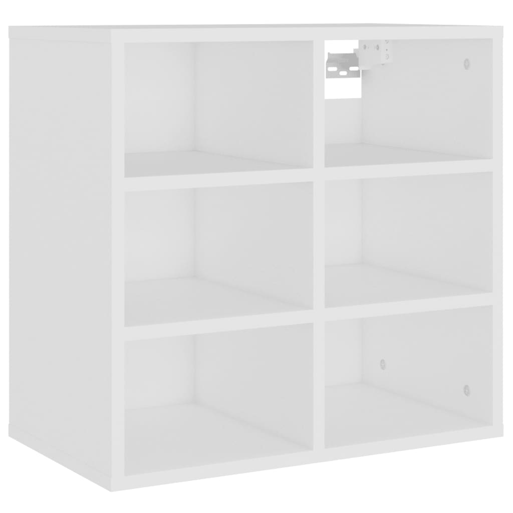 Shoe Cabinet White 52.5x30x50 cm