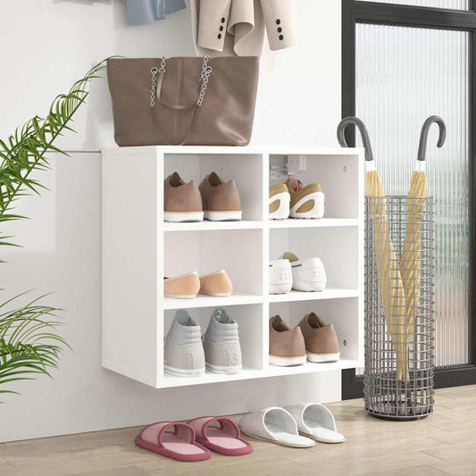 Shoe Cabinet White 52,5x30x50 cm