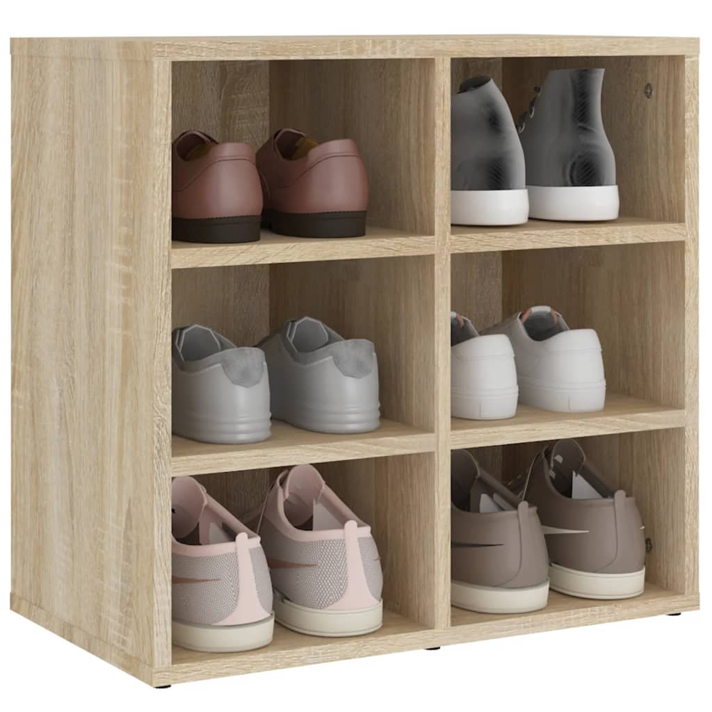Shoe Cabinet Sonoma Oak 52,5x30x50 cm