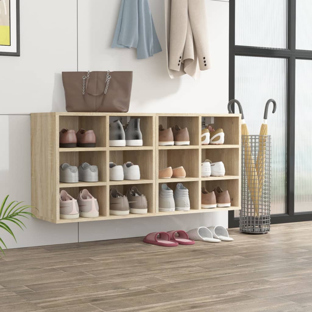 Shoe Cabinets 2 pcs Sonoma Oak 52,5x30x50 cm