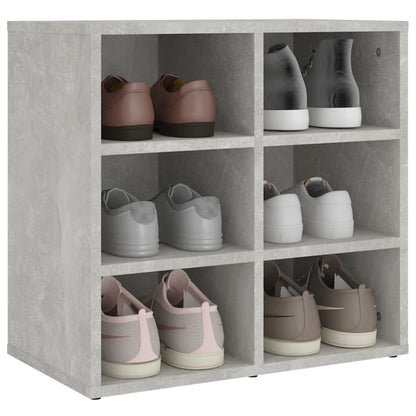 Shoe Cabinet Concrete Grey 52,5x30x50 cm