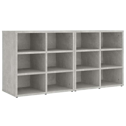 Shoe Cabinets 2 pcs Concrete Grey 52,5x30x50 cm
