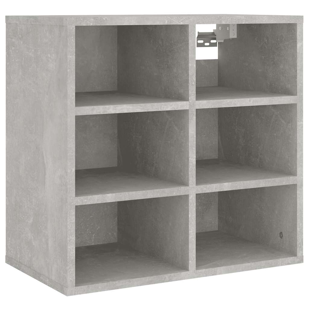 Shoe Cabinets 2 pcs Concrete Grey 52,5x30x50 cm