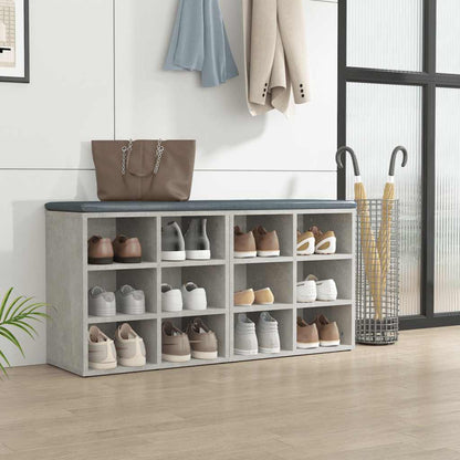 Shoe Cabinets 2 pcs Concrete Grey 52,5x30x50 cm