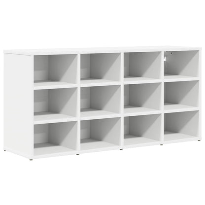 Shoe Cabinet with Shelf White 103 x 30 x 51 cm Engineered Wood