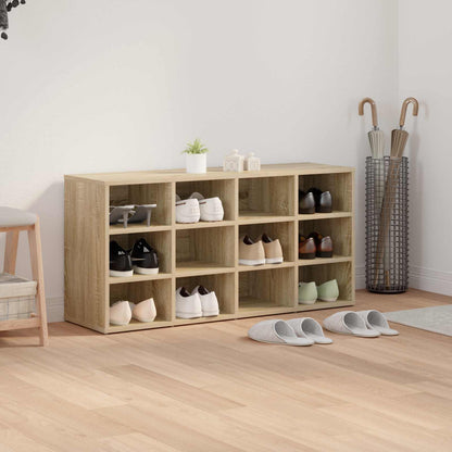Shoe Cabinet Sonoma Oak 103 x 30 x 51 cm Engineered Wood