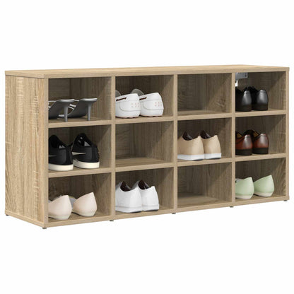 Shoe Cabinet Sonoma Oak 103 x 30 x 51 cm Engineered Wood