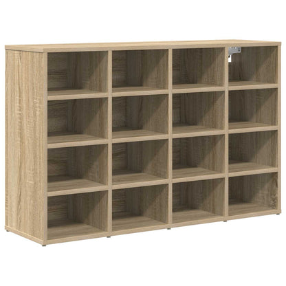 Shoe Cabinet Sonoma Oak 103 x 30 x 67 cm Engineered Wood