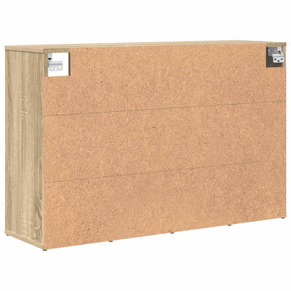 Shoe Cabinet Sonoma Oak 103 x 30 x 67 cm Engineered Wood