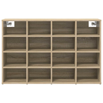Shoe Cabinet Sonoma Oak 103 x 30 x 67 cm Engineered Wood