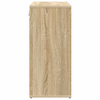 Shoe Cabinet Sonoma Oak 103 x 30 x 67 cm Engineered Wood