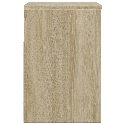 Shoe Bench Sonoma Oak 60x30x45 cm Engineered Wood