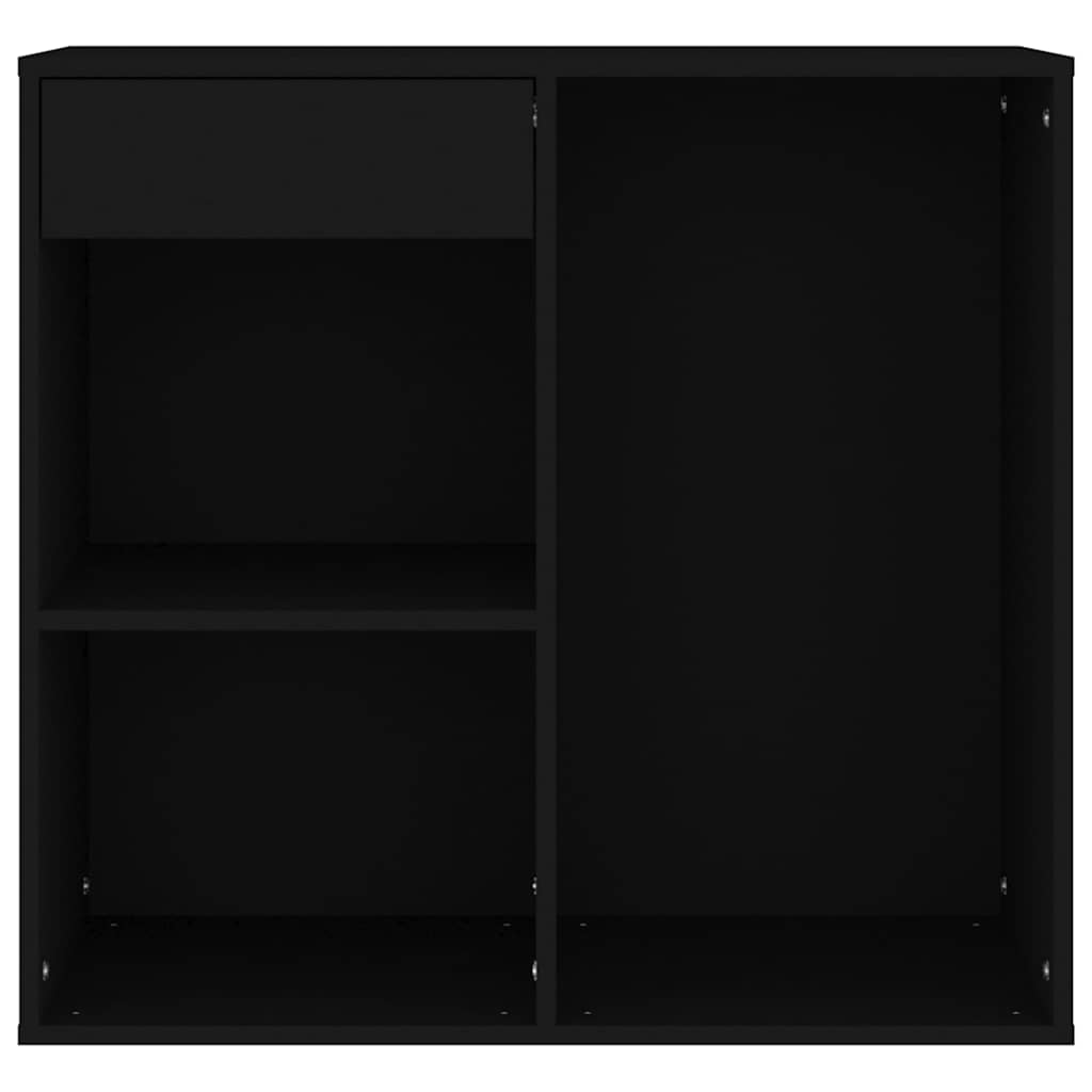 Cosmetic Cabinet | Black | Engineered wood | Medium | Cosmetic Cabinet