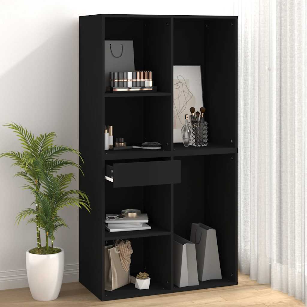 Cosmetic Cabinet | Black | Engineered wood | Medium | Cosmetic Cabinet