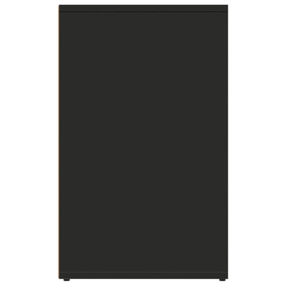 Dressing Cabinet Black 80x40x65 cm Engineered Wood