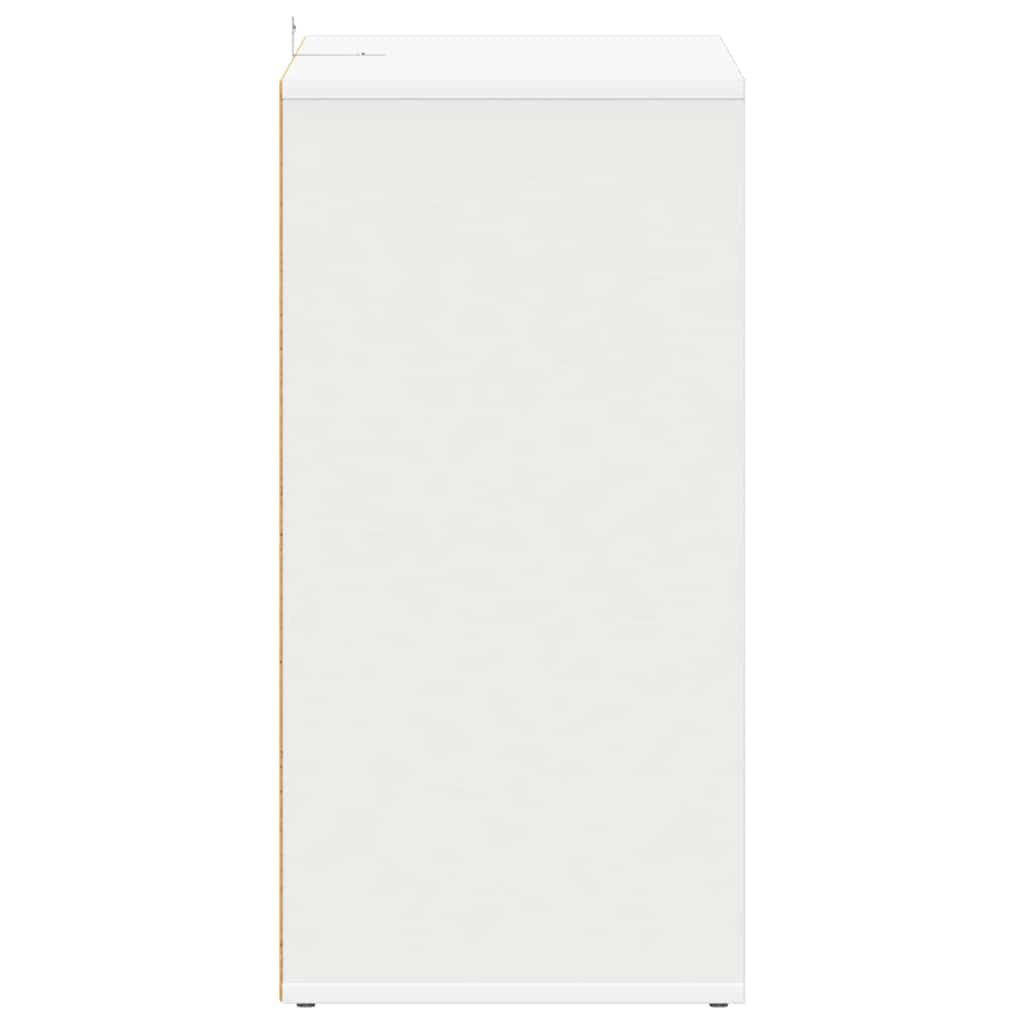 808936 vidaXL Shoe Cabinet White 60x35x70 cm Engineered Wood