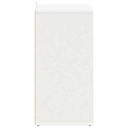 808936 vidaXL Shoe Cabinet White 60x35x70 cm Engineered Wood