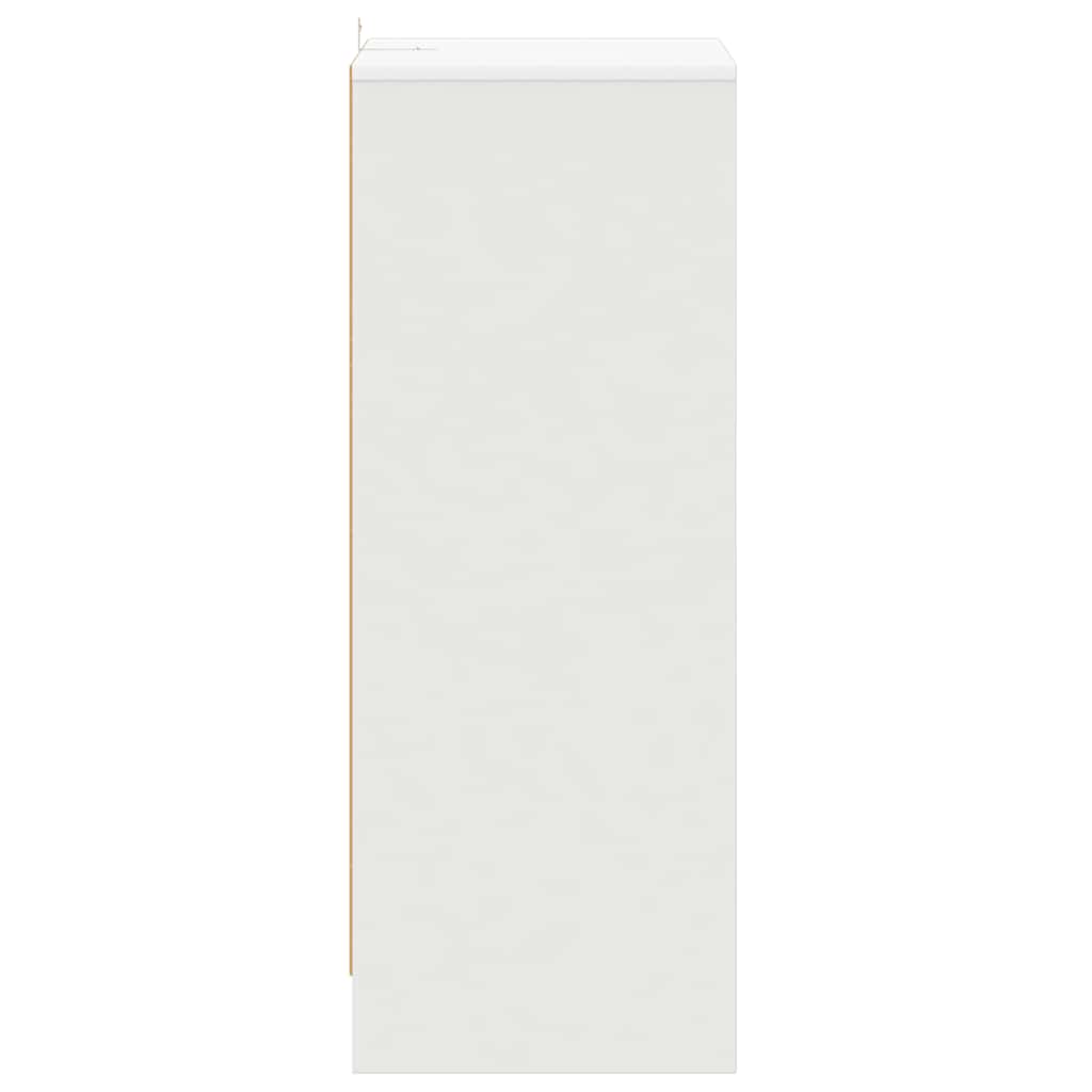 808945 vidaXL Shoe Cabinet White 60x35x92 cm Engineered Wood