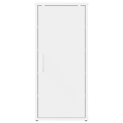 808954 vidaXL Shoe Cabinet White 32x35x70 cm Engineered Wood