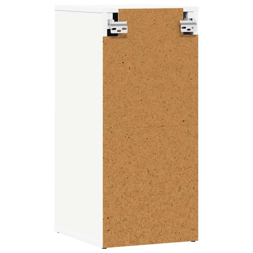 808954 vidaXL Shoe Cabinet White 32x35x70 cm Engineered Wood