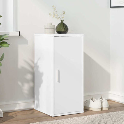 808954 vidaXL Shoe Cabinet White 32x35x70 cm Engineered Wood