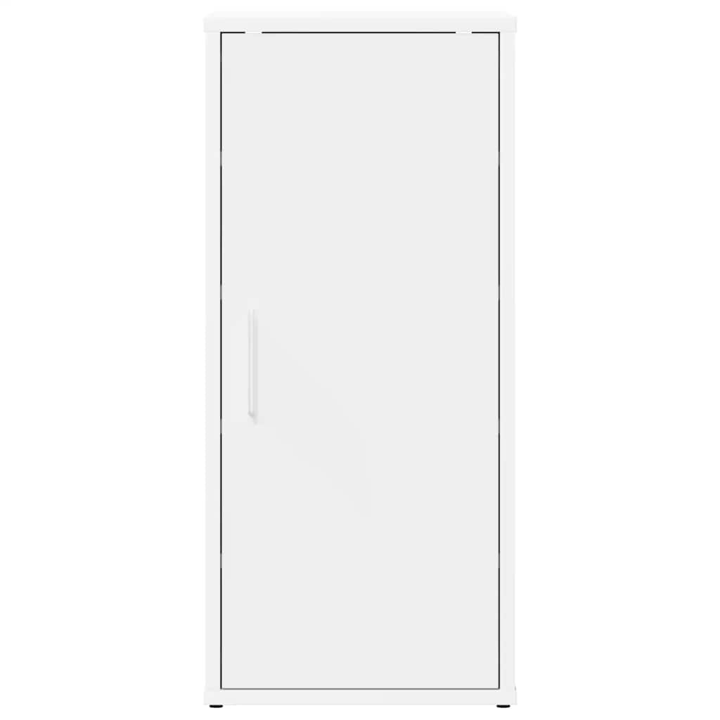 808955 vidaXL Shoe Cabinets 2 pcs White 32x35x70 cm Engineered Wood