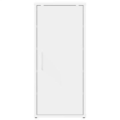 808955 vidaXL Shoe Cabinets 2 pcs White 32x35x70 cm Engineered Wood