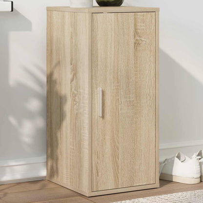 808960 vidaXL Shoe Cabinet Sonoma Oak 32x35x70 cm Engineered Wood