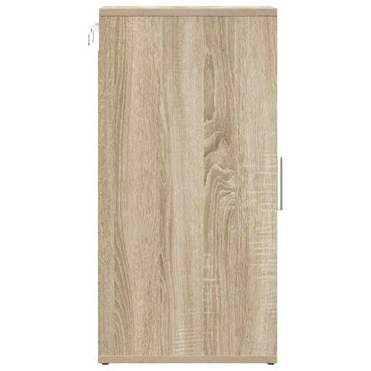 808960 vidaXL Shoe Cabinet Sonoma Oak 32x35x70 cm Engineered Wood