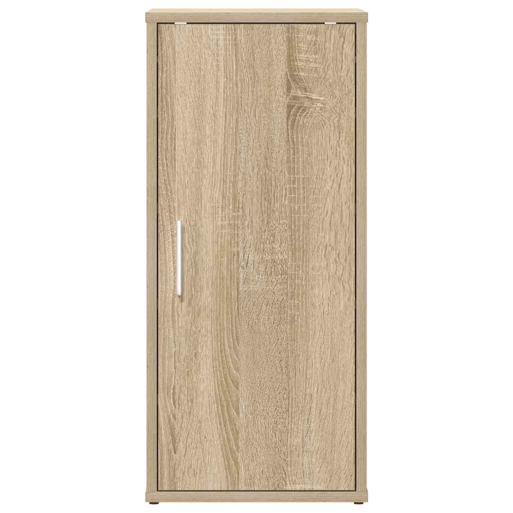 808961 vidaXL Shoe Cabinets 2 pcs Sonoma Oak 32x35x70 cm Engineered Wood