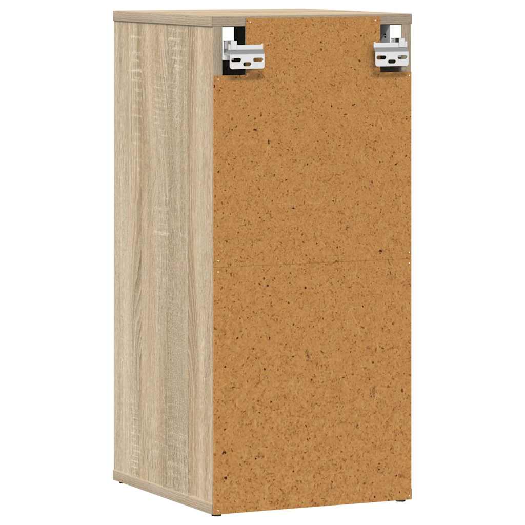808961 vidaXL Shoe Cabinets 2 pcs Sonoma Oak 32x35x70 cm Engineered Wood