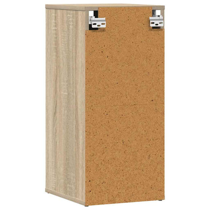 808961 vidaXL Shoe Cabinets 2 pcs Sonoma Oak 32x35x70 cm Engineered Wood