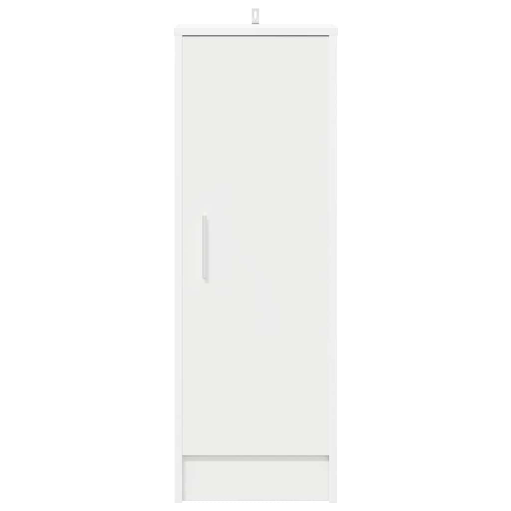 808972 vidaXL Shoe Cabinet White 32x35x92 cm Engineered Wood