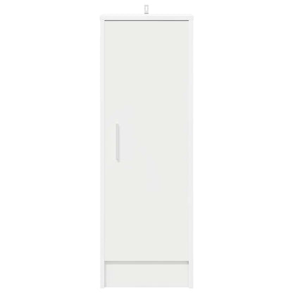 808972 vidaXL Shoe Cabinet White 32x35x92 cm Engineered Wood
