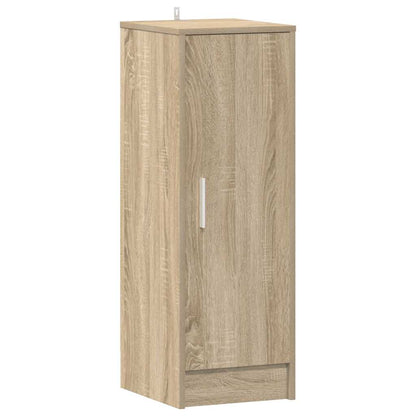808975 vidaXL Shoe Cabinet Sonoma Oak 32x35x92 cm Engineered Wood