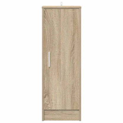 808975 vidaXL Shoe Cabinet Sonoma Oak 32x35x92 cm Engineered Wood