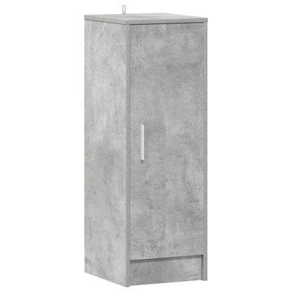 808976 vidaXL Shoe Cabinet Concrete Grey 32x35x92 cm Engineered Wood