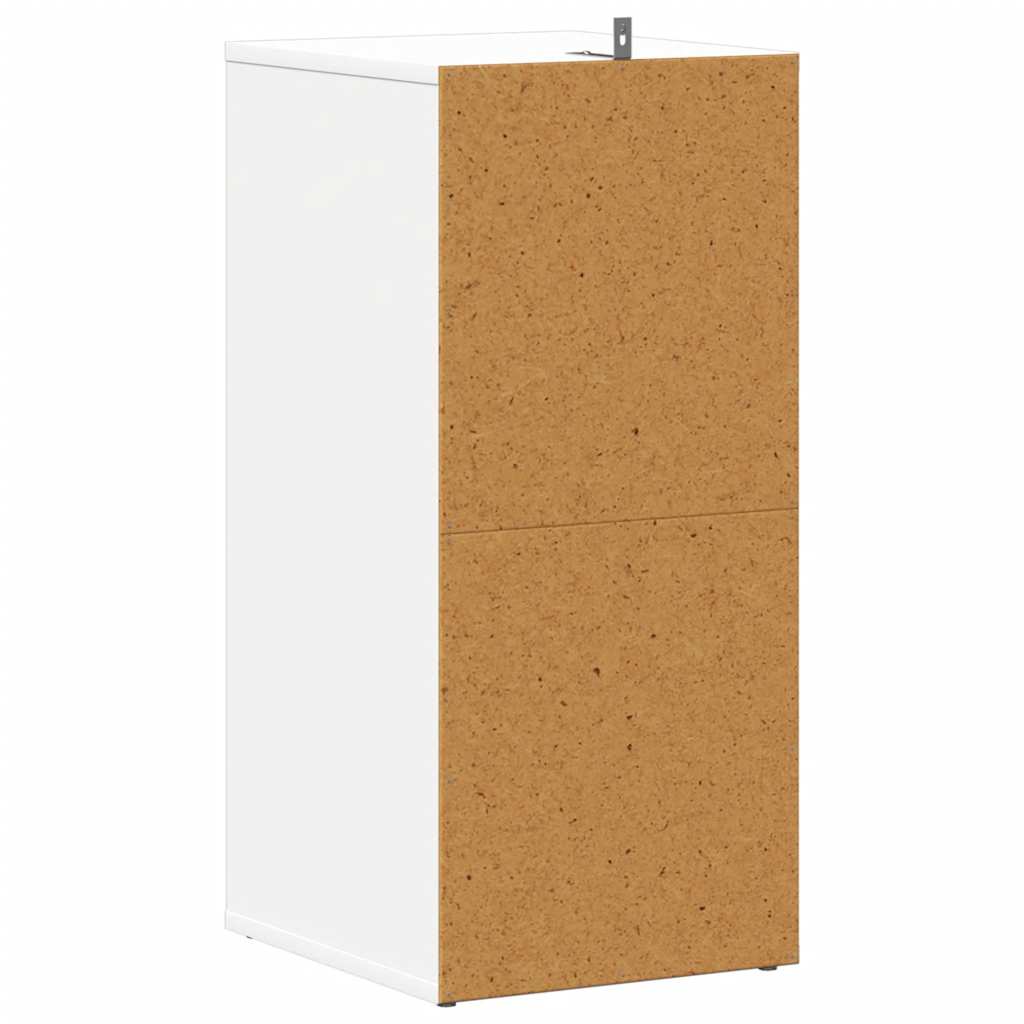 808981 vidaXL Shoe Cabinet White 31,5x35x70 cm Engineered Wood