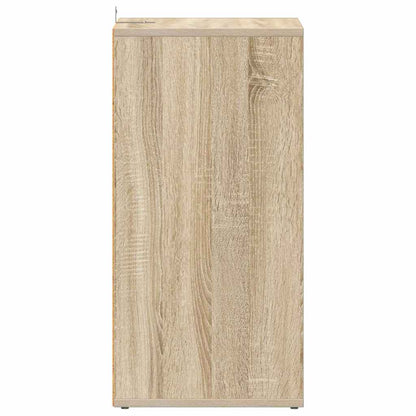 808988 vidaXL Shoe Cabinets 2 pcs Sonoma Oak 31,5x35x70 cm Engineered Wood
