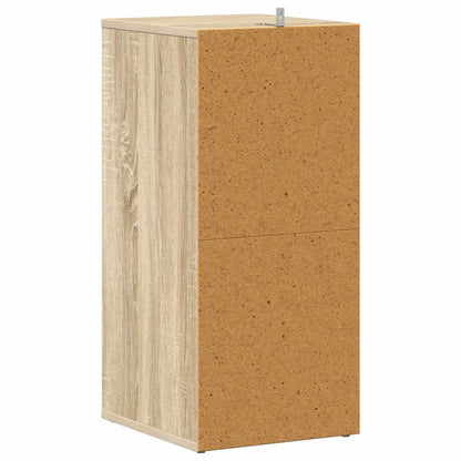 808988 vidaXL Shoe Cabinets 2 pcs Sonoma Oak 31,5x35x70 cm Engineered Wood