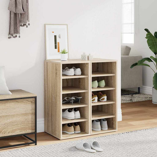 Shoe cabinets 31.5 x 35 x 70 cm Sonoma Oak 5 compartments