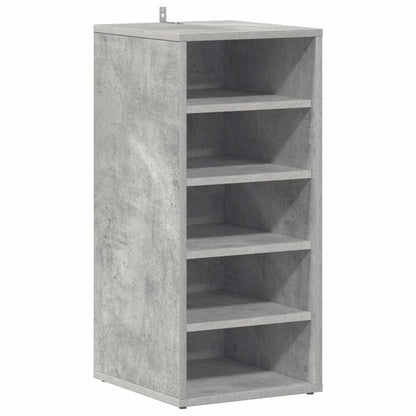 Shoe cabinets 31.5 x 35 x 70 cm Concrete Grey 5 pairs of shoes