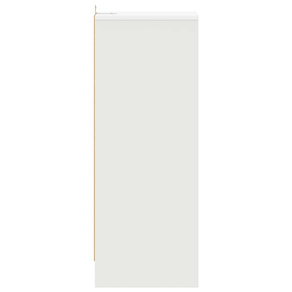 Shoe cabinets 31.5 x 35 x 90 cm White 6 compartments